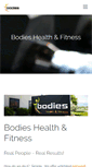 Mobile Screenshot of bodieshealthandfitness.com
